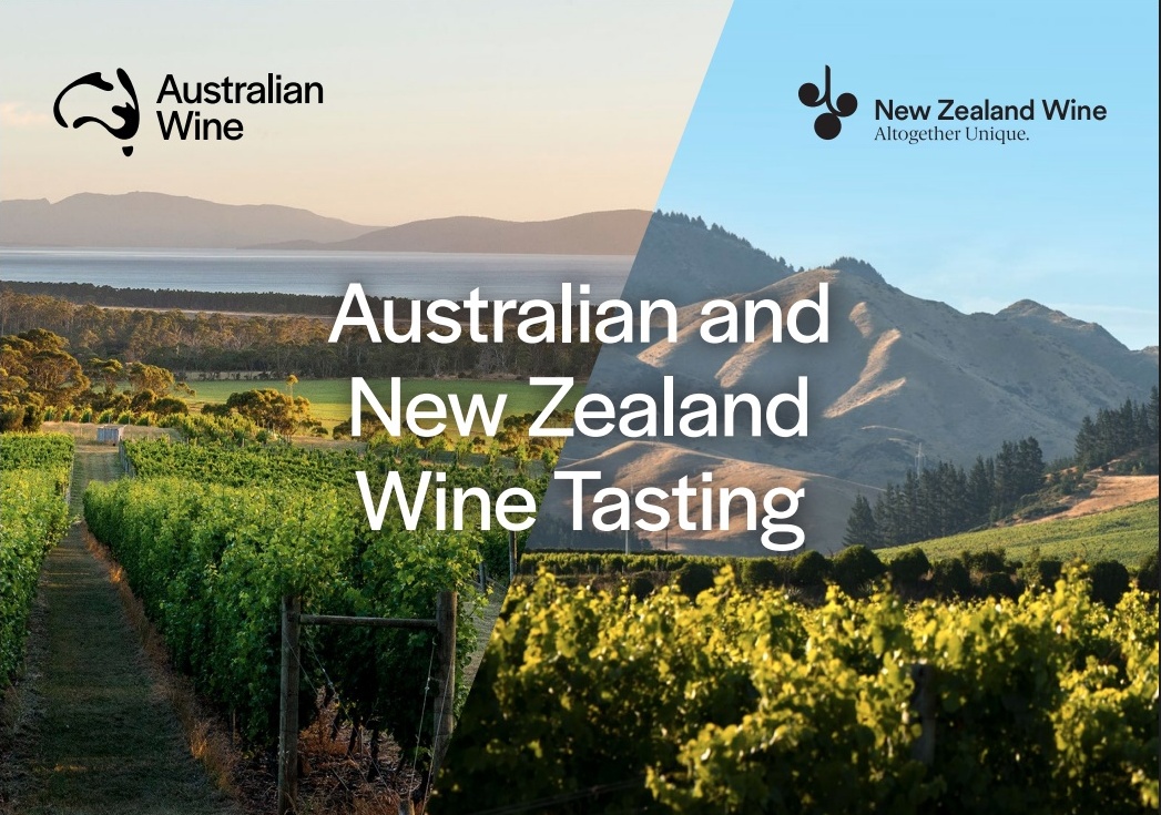 1 oktober Proeverij wijnen uit Australië & Nieuw-Zeeland
