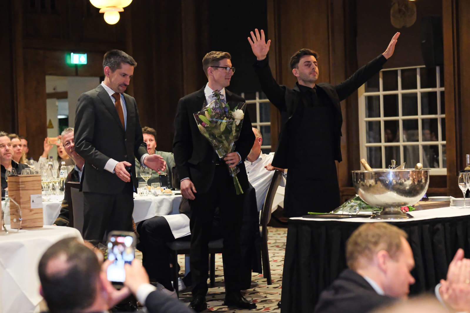 Sem Beks beste sommelier op Trophée Henriot 2026