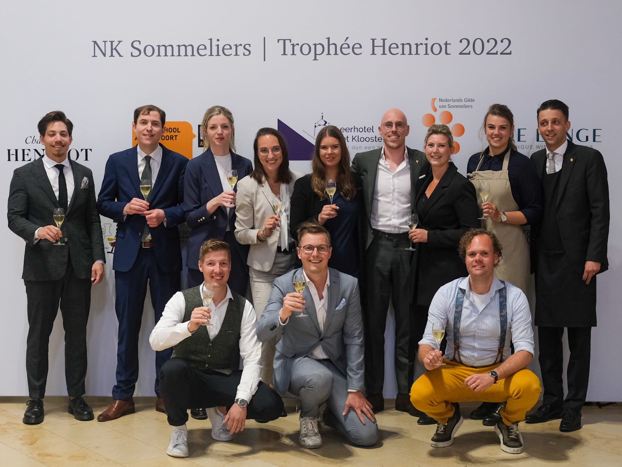 Deelnemers NK beste sommelier – Trophée Henriot dd 15 april 2024